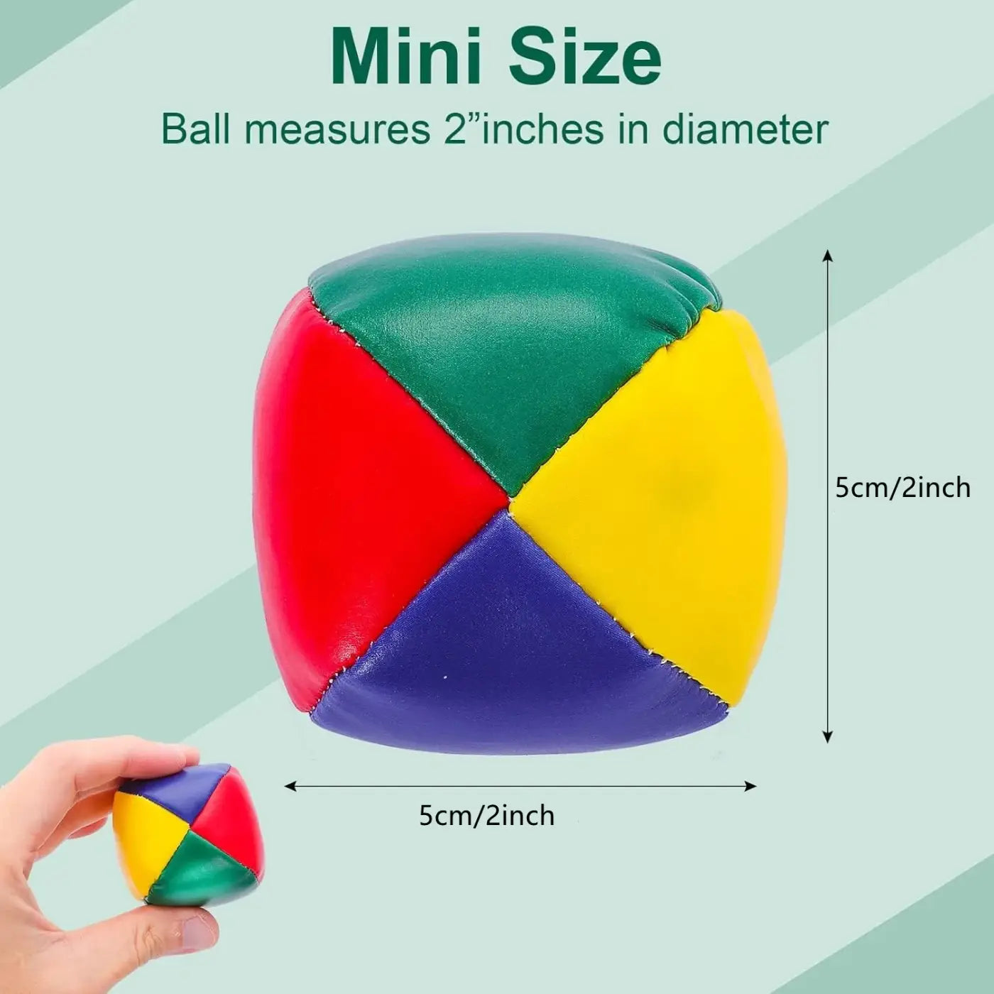 The Ball Depot juggling balls: 3PCS Smooth and Durable Juggling Ball Set