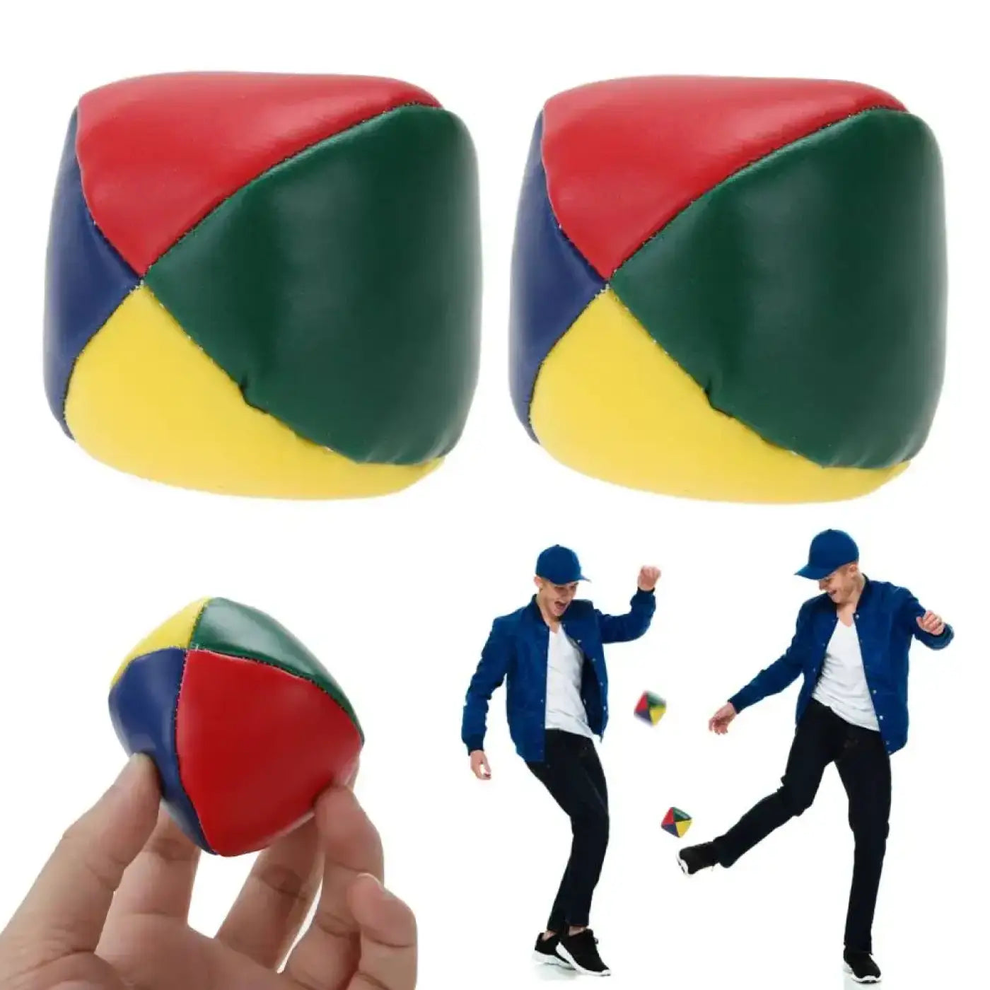 The Ball Depot juggling balls: 3PCS Smooth and Durable Juggling Ball Set