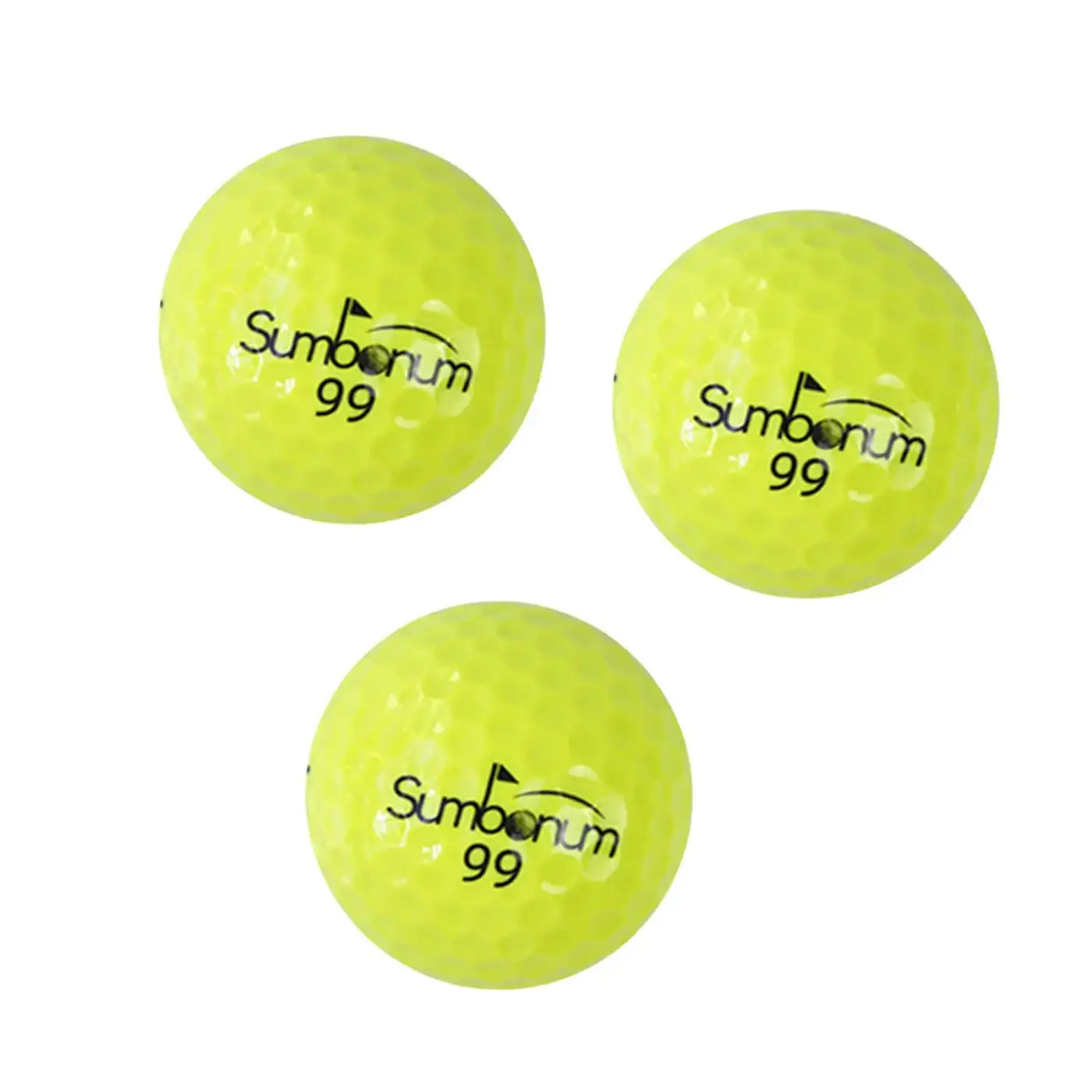 The Ball Depot golf ball: 3Pcs Two Layers Max Distance Golf Balls