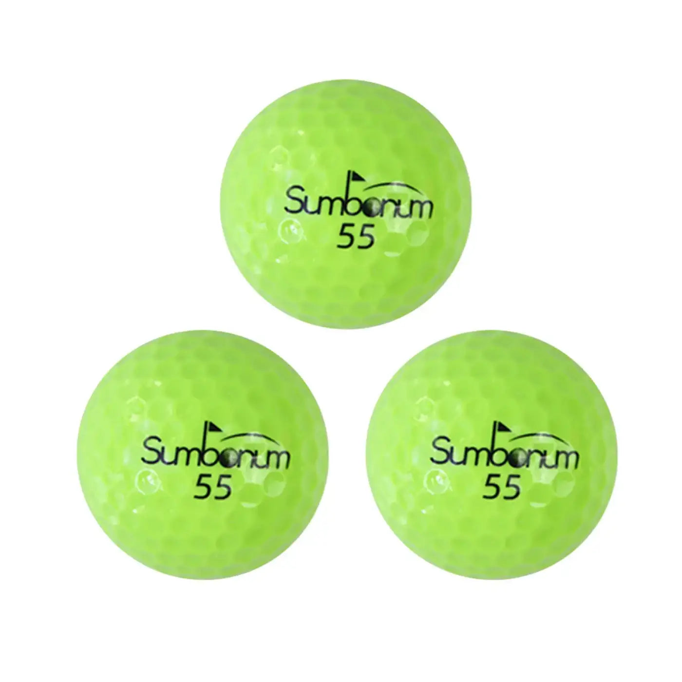 The Ball Depot golf ball: 3Pcs Two Layers Max Distance Golf Balls
