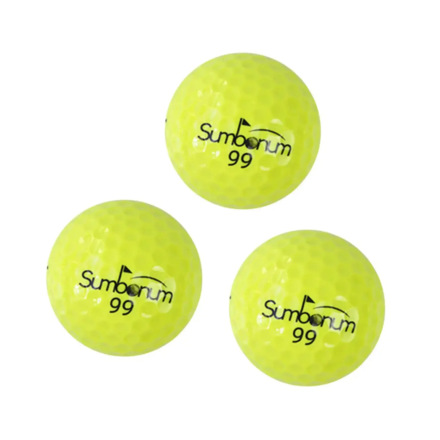The Ball Depot golf ball: 3Pcs Two Layers Max Distance Golf Balls