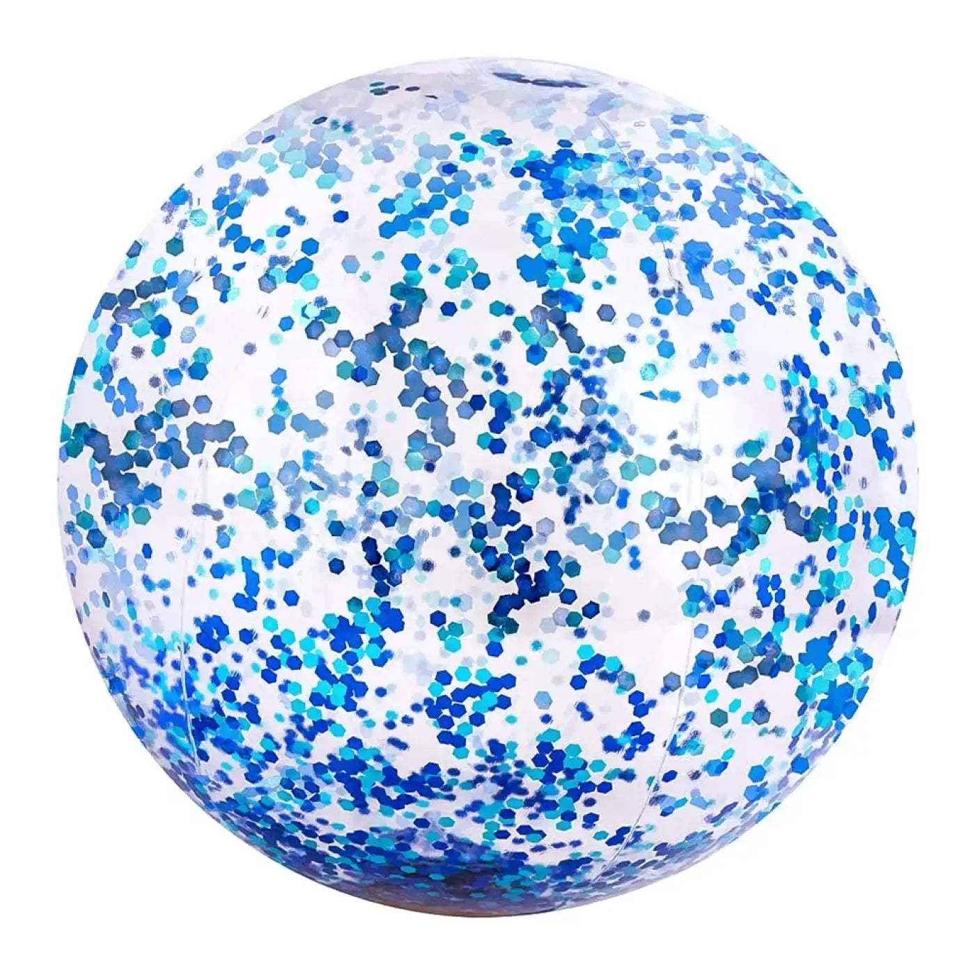 The Ball Depot beach ball: 40cm Inflatable Glitter Beach Ball