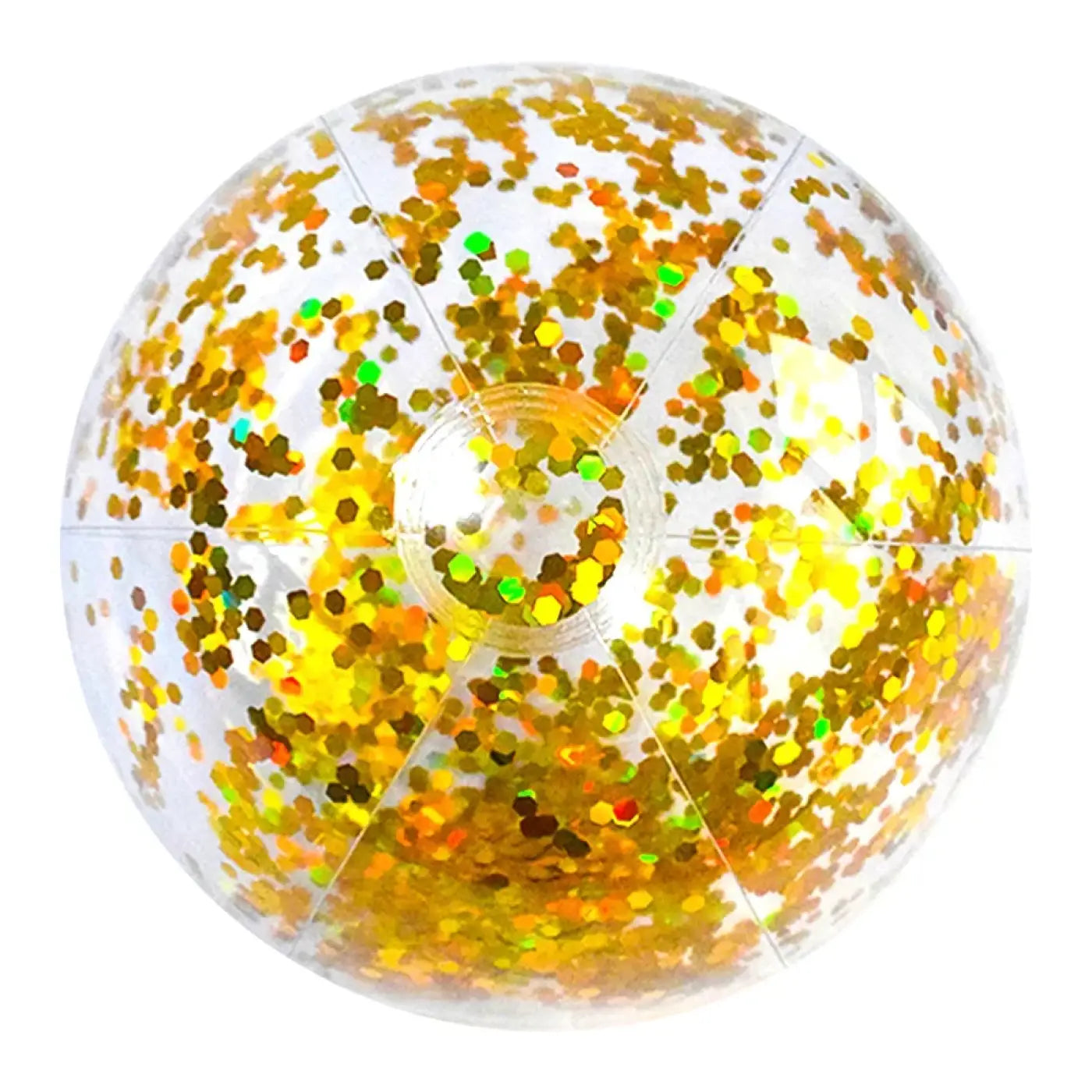 The Ball Depot beach ball: 40cm Inflatable Glitter Beach Ball