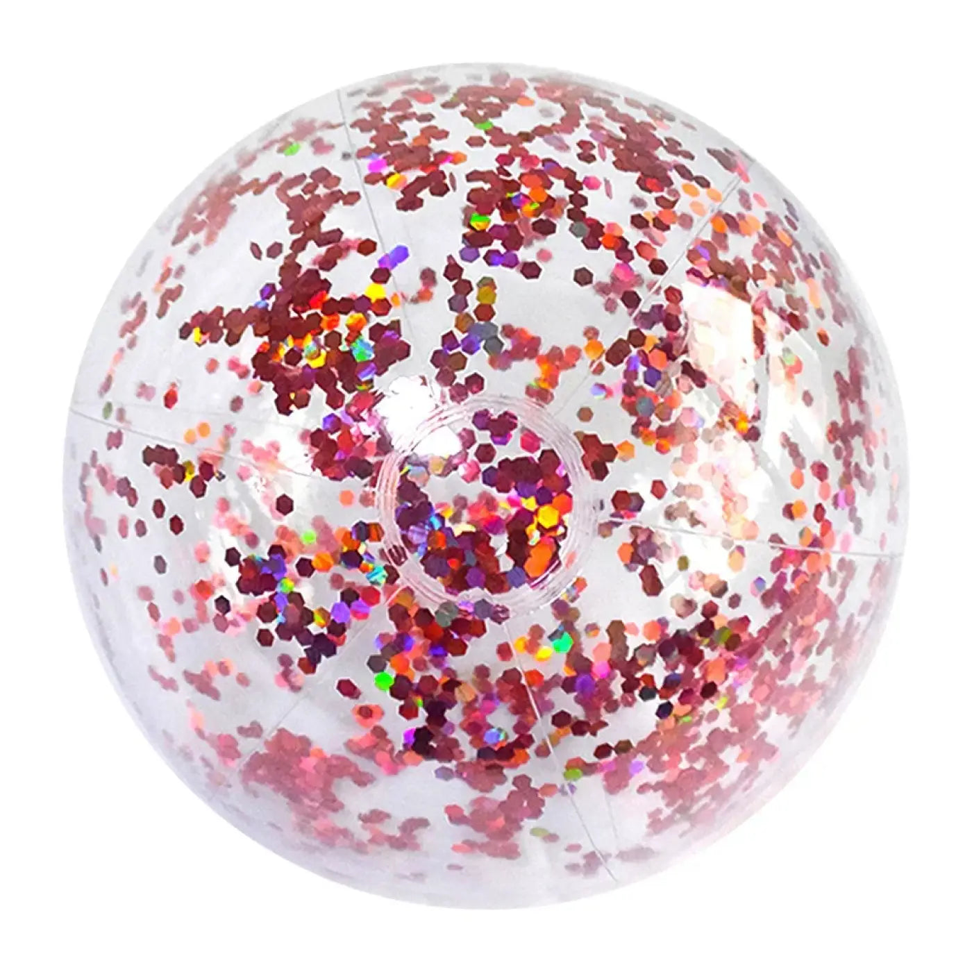 The Ball Depot beach ball: 40cm Inflatable Glitter Beach Ball