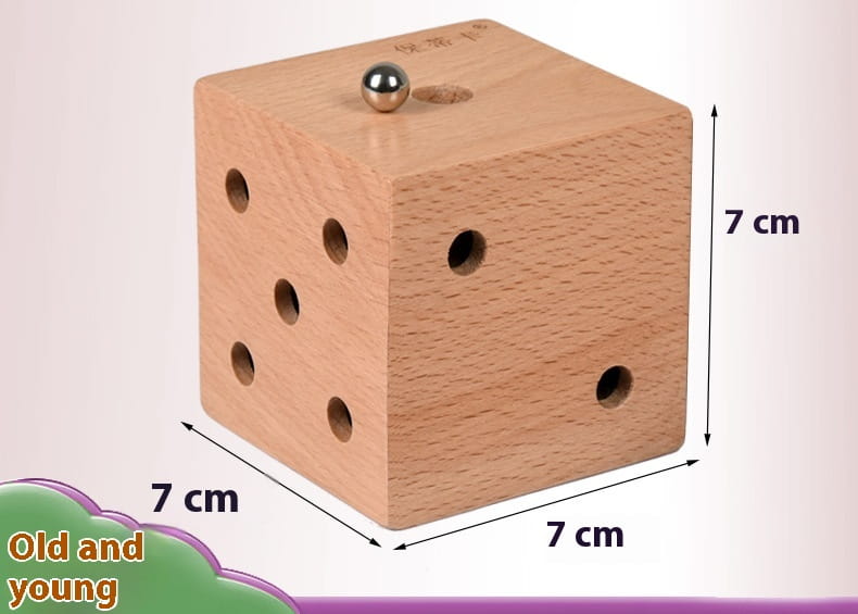 Wooden Labyrinth Ball puzzle