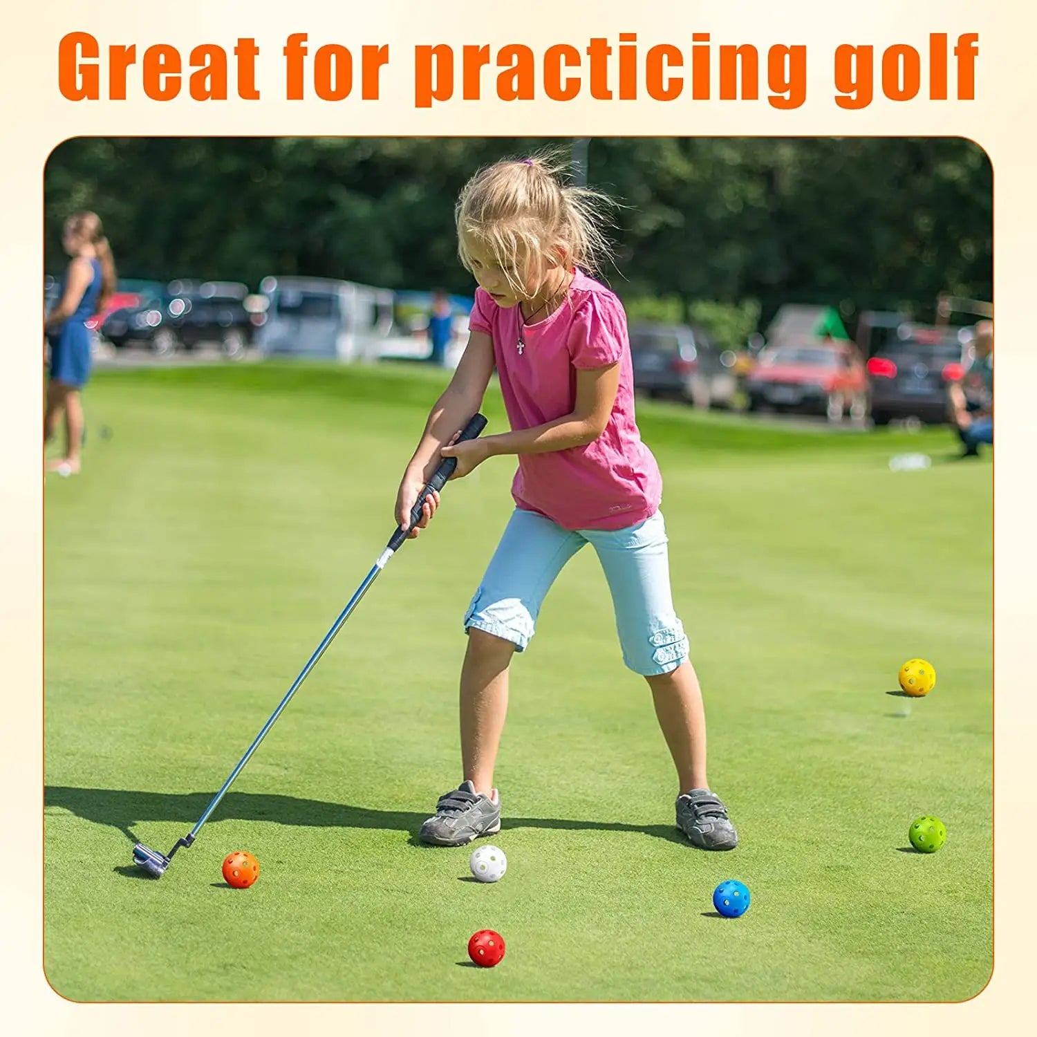 26-hole Multi-color Golf Practice Ball product image 9