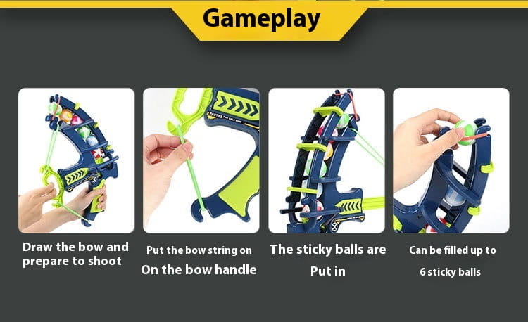 Children’s Throwing Sticky Ball Target Dart Set