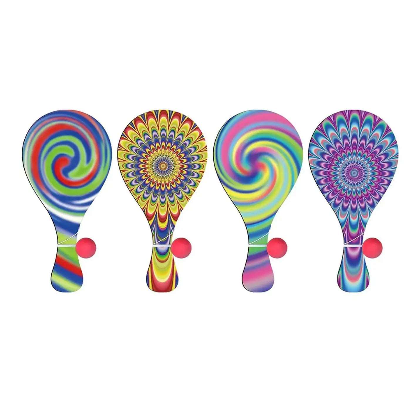 The Ball Depot racket ball set: 4Pcs Portable Kids Racket Ball Set