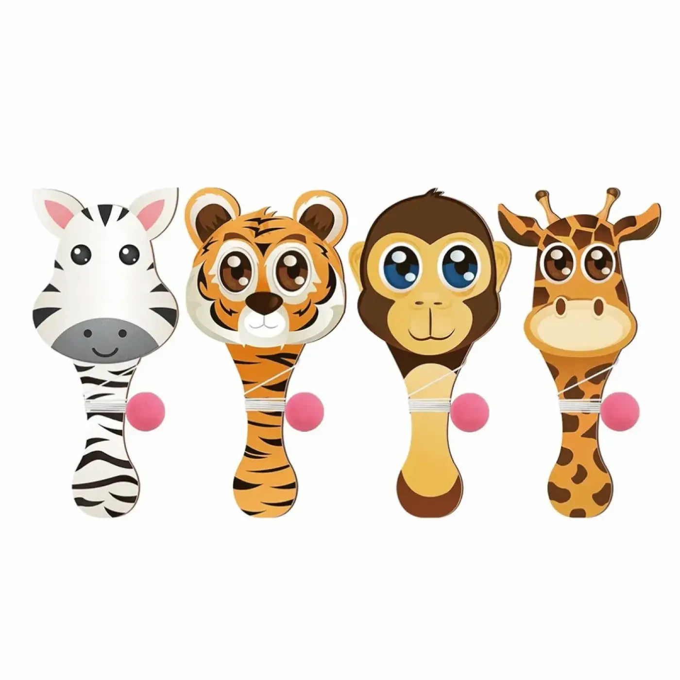 The Ball Depot racket ball set: 4Pcs Portable Kids Racket Ball Set