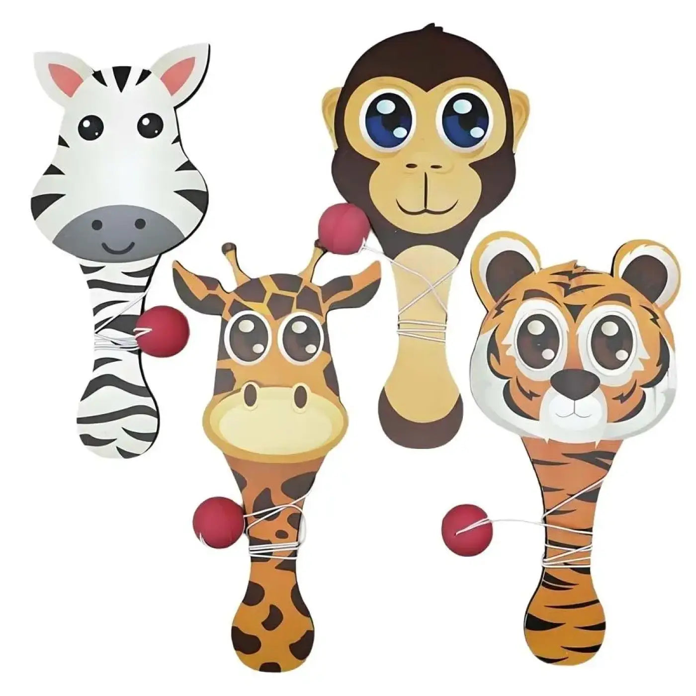 The Ball Depot racket ball set: 4Pcs Portable Kids Racket Ball Set