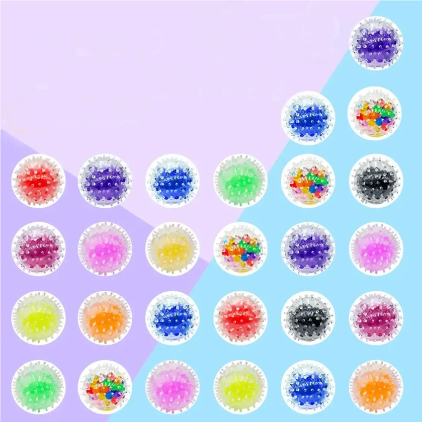 The Ball Depot stress balls: 5/10/20Pcs 3.5cm Squeeze Grape Ball