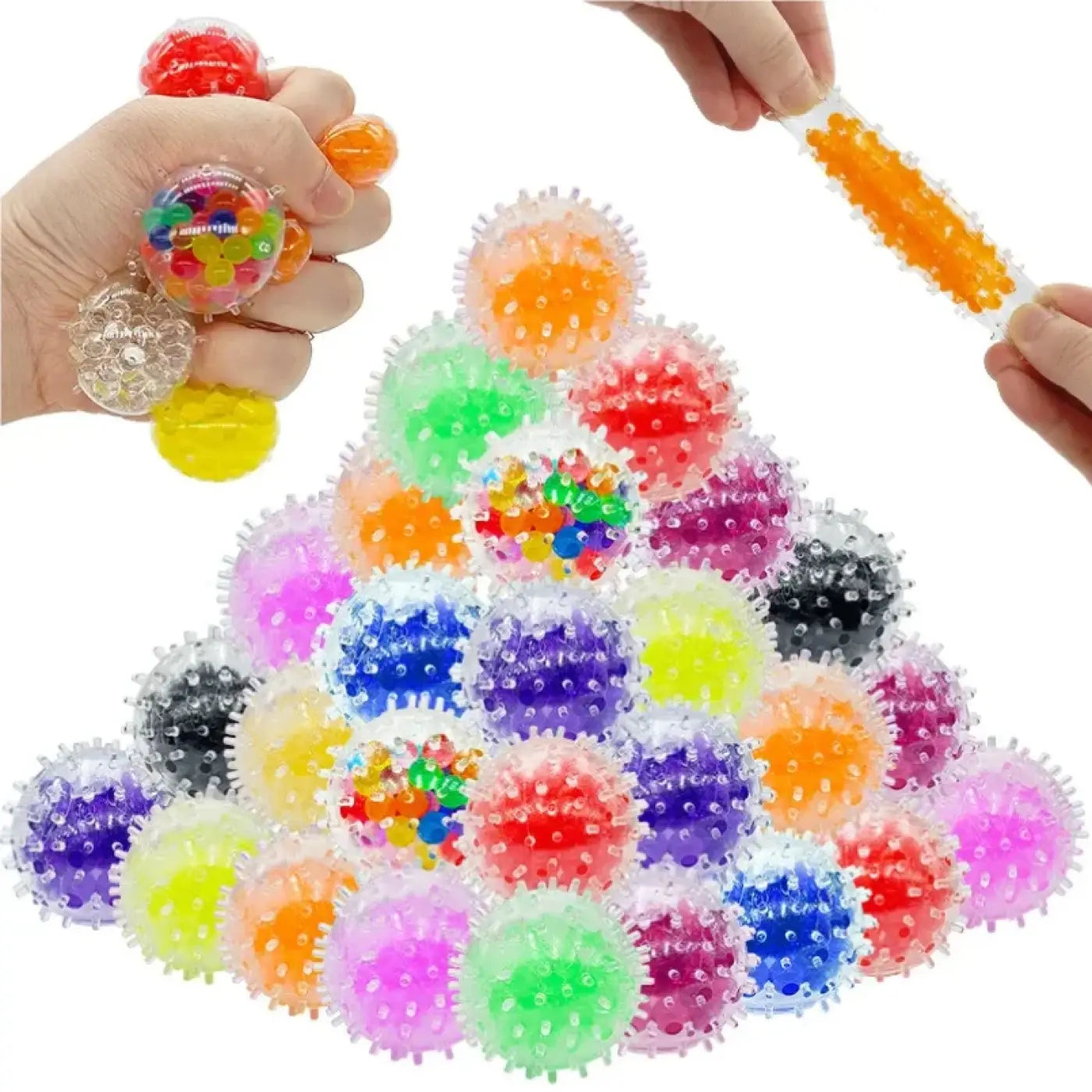 The Ball Depot stress balls: 5/10/20Pcs 3.5cm Squeeze Grape Ball