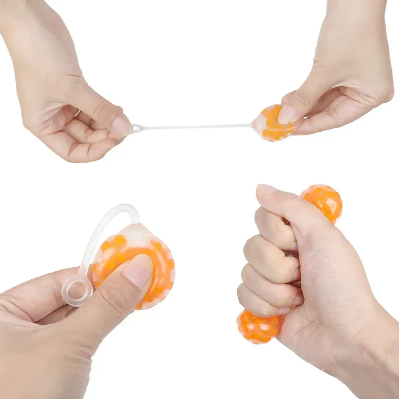 The Ball Depot yo-yo: 5/10/20Pcs Soft Rubber Squeeze Yo-Yo Ball