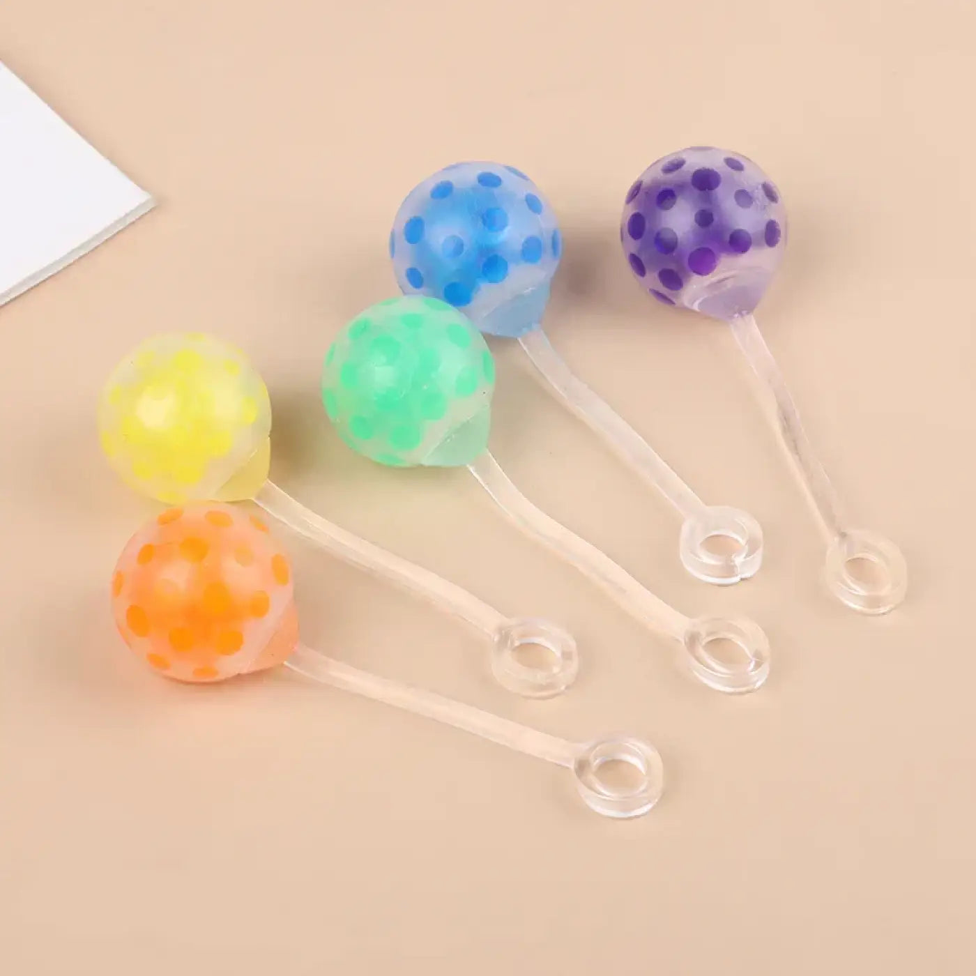The Ball Depot yo-yo: 5/10/20Pcs Soft Rubber Squeeze Yo-Yo Ball