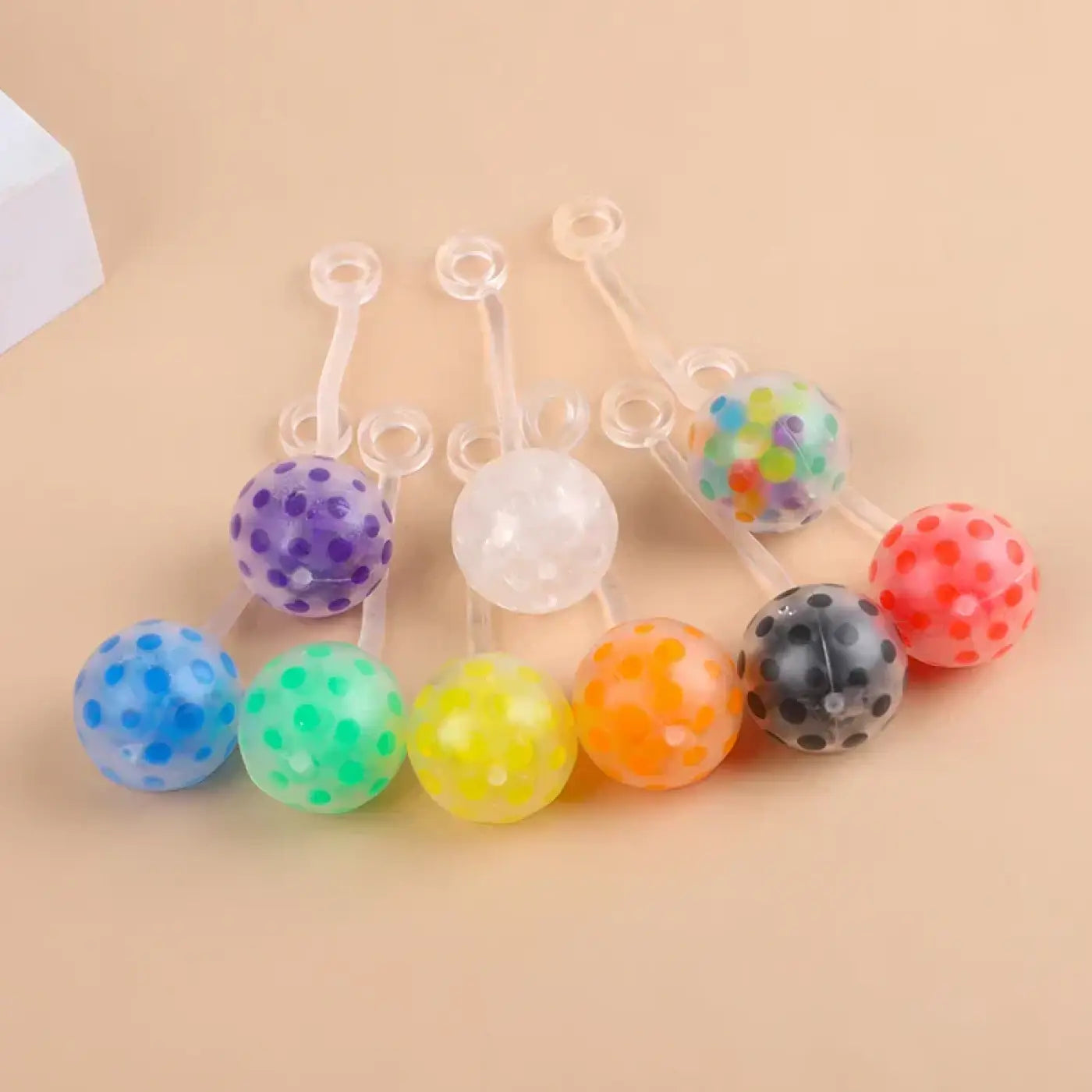 The Ball Depot yo-yo: 5/10/20Pcs Soft Rubber Squeeze Yo-Yo Ball