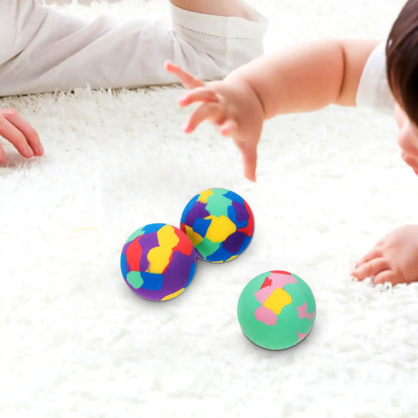 The Ball Depot bounce ball: 50Pcs Eva Bouncy Balls