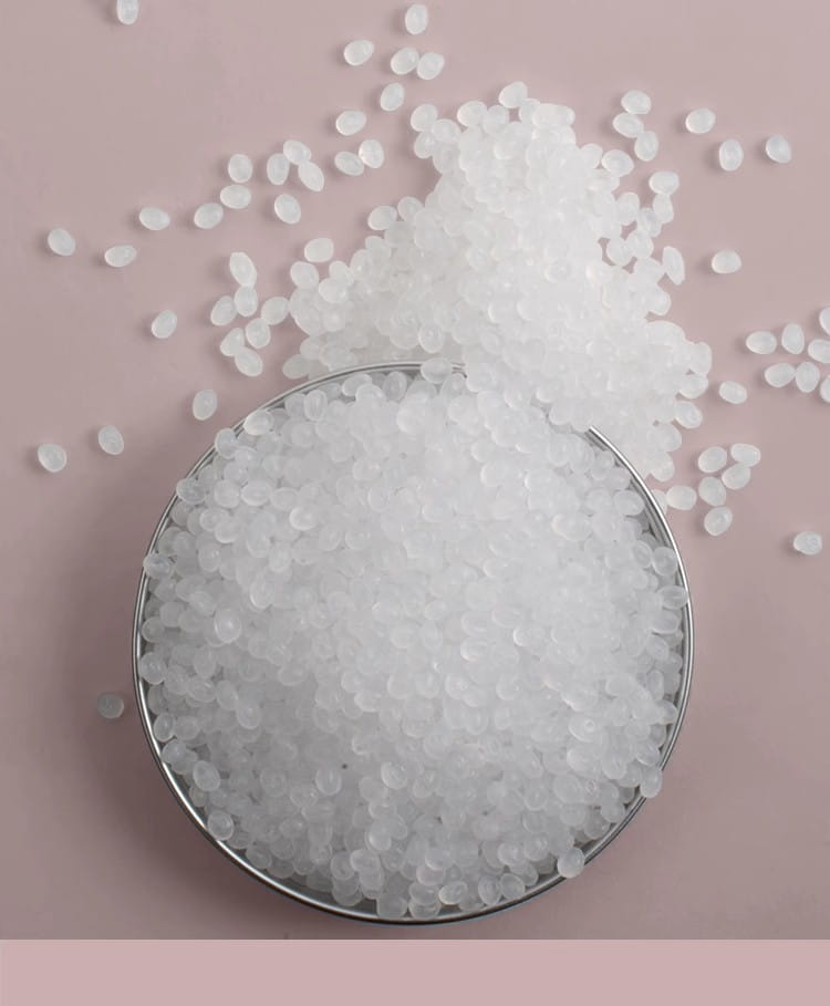 Close-up of thickened ball material