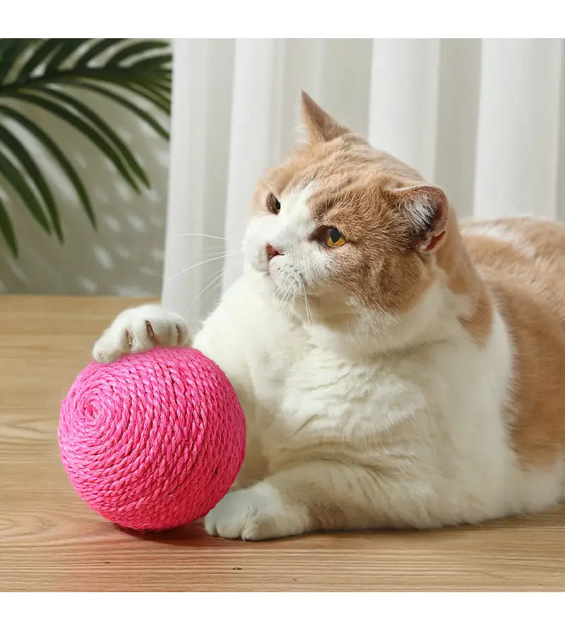 Long Lasting Yarn Cat Ball