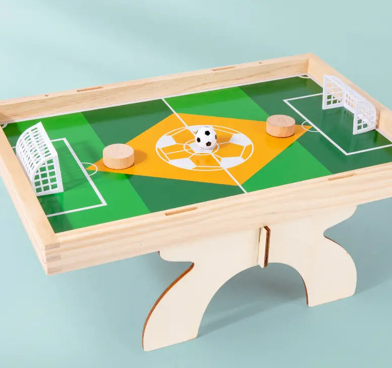 Wooden Tabletop Football Children’s Soccer Game