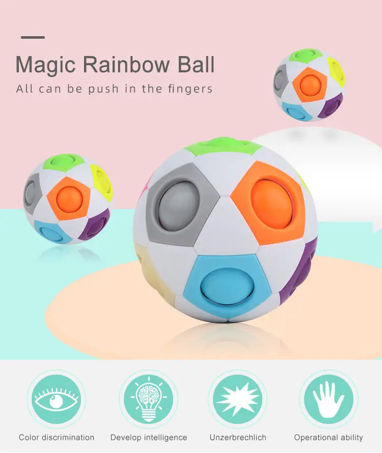 Puzzle Rainbow Ball