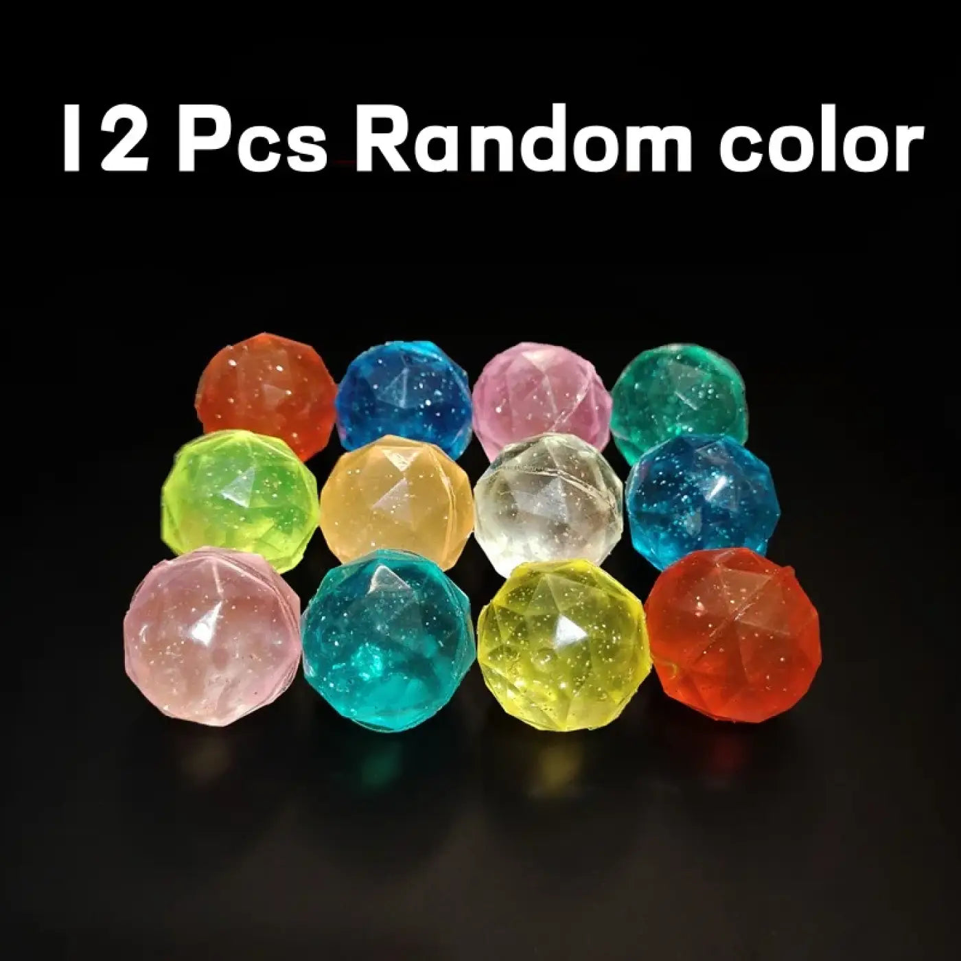 The Ball Depot bounce ball: 6 /12 pcs Bouncy Balls