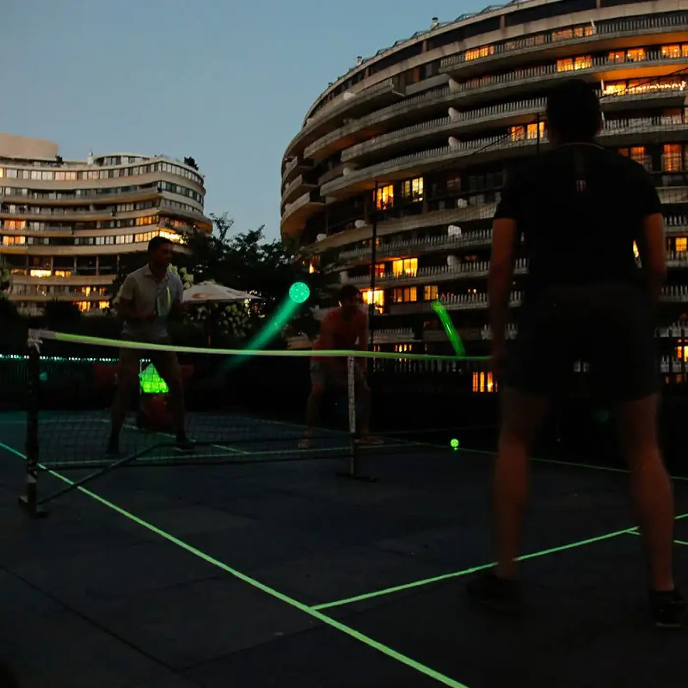 The Ball Depot pickleball: 6 Pack Luminous Pickleballs with Holes