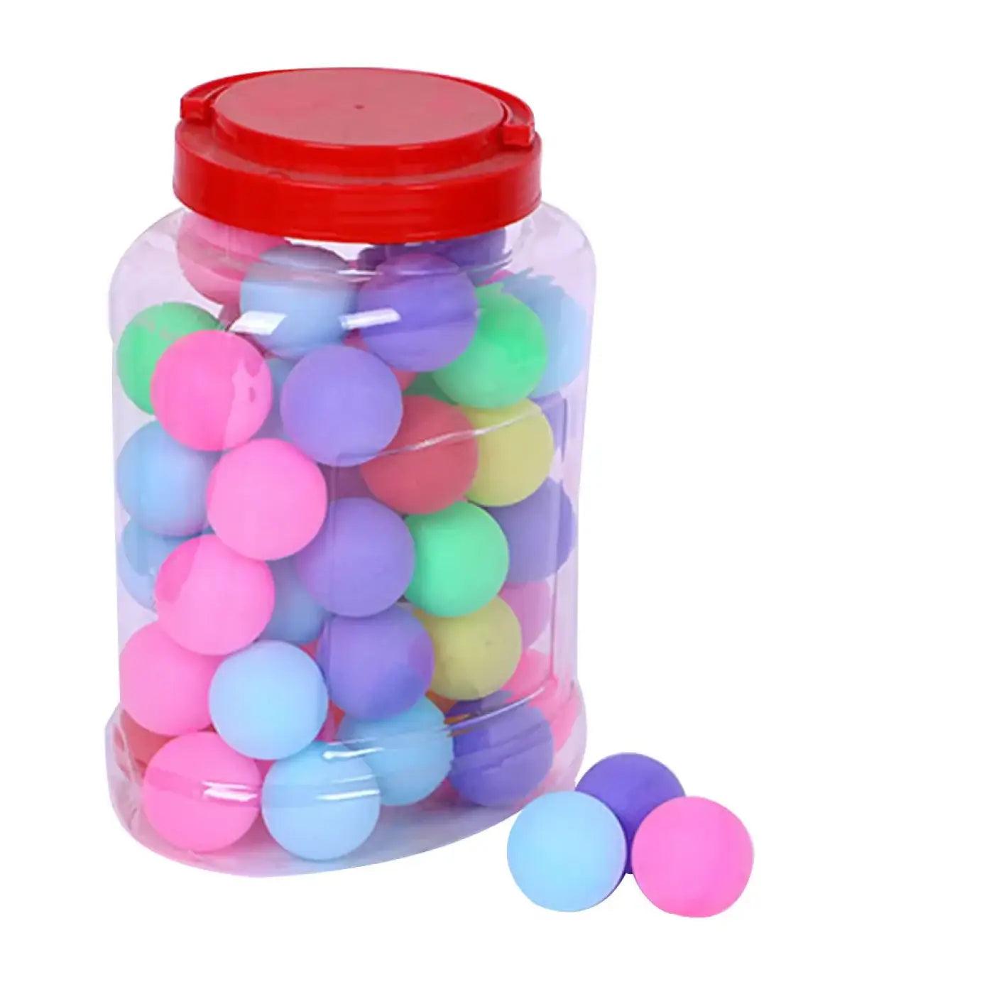 The Ball Depot : 60Pcs 40Mm Colourful Table Tennis Balls