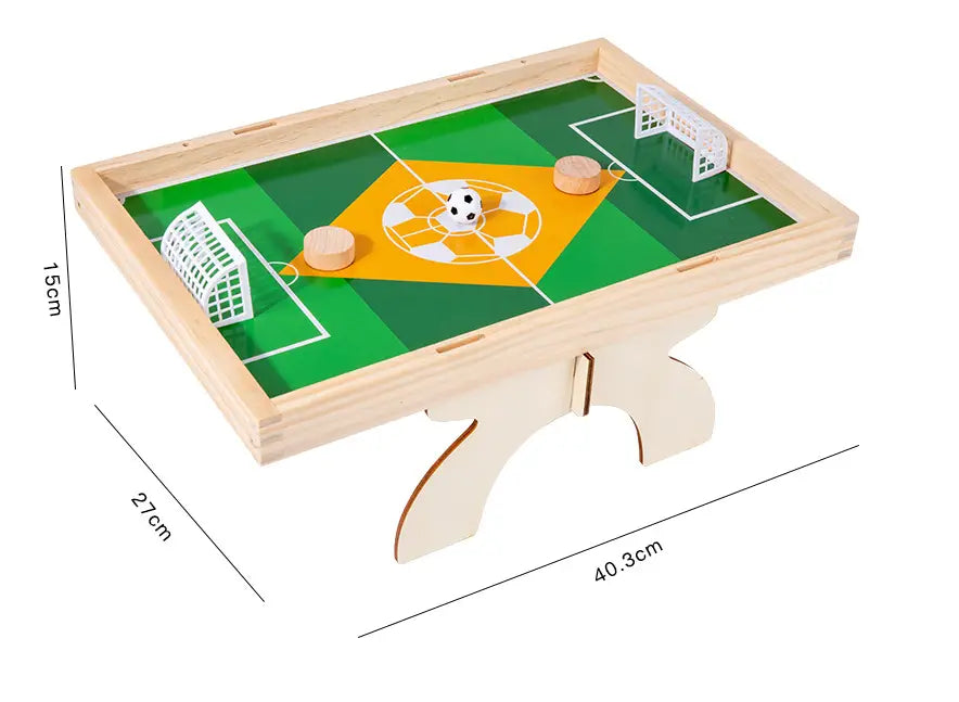 Wooden Tabletop Football Children’s Soccer Game