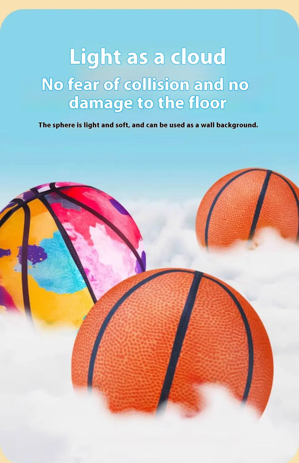 Silent Basketball Silent Indoor Sports Children Pat Ball