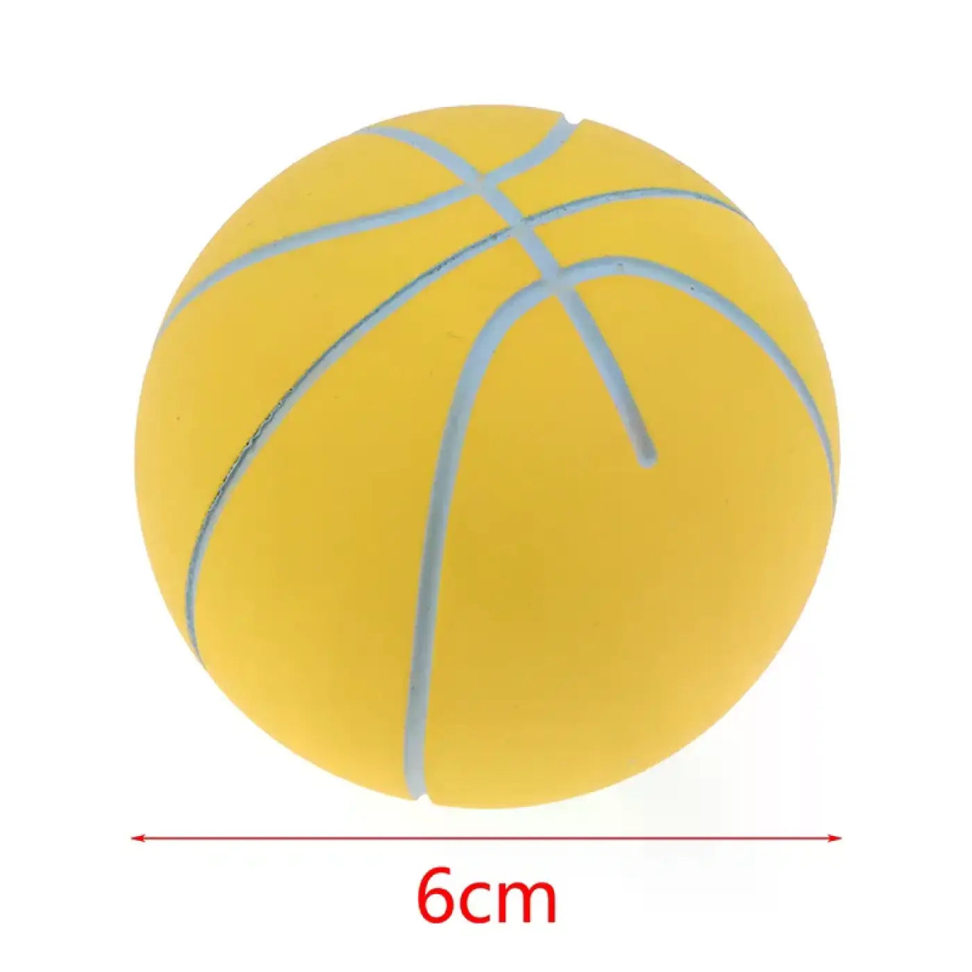The Ball Depot bouncy ball: 6CM High Elastic Mini Rubber Basketball
