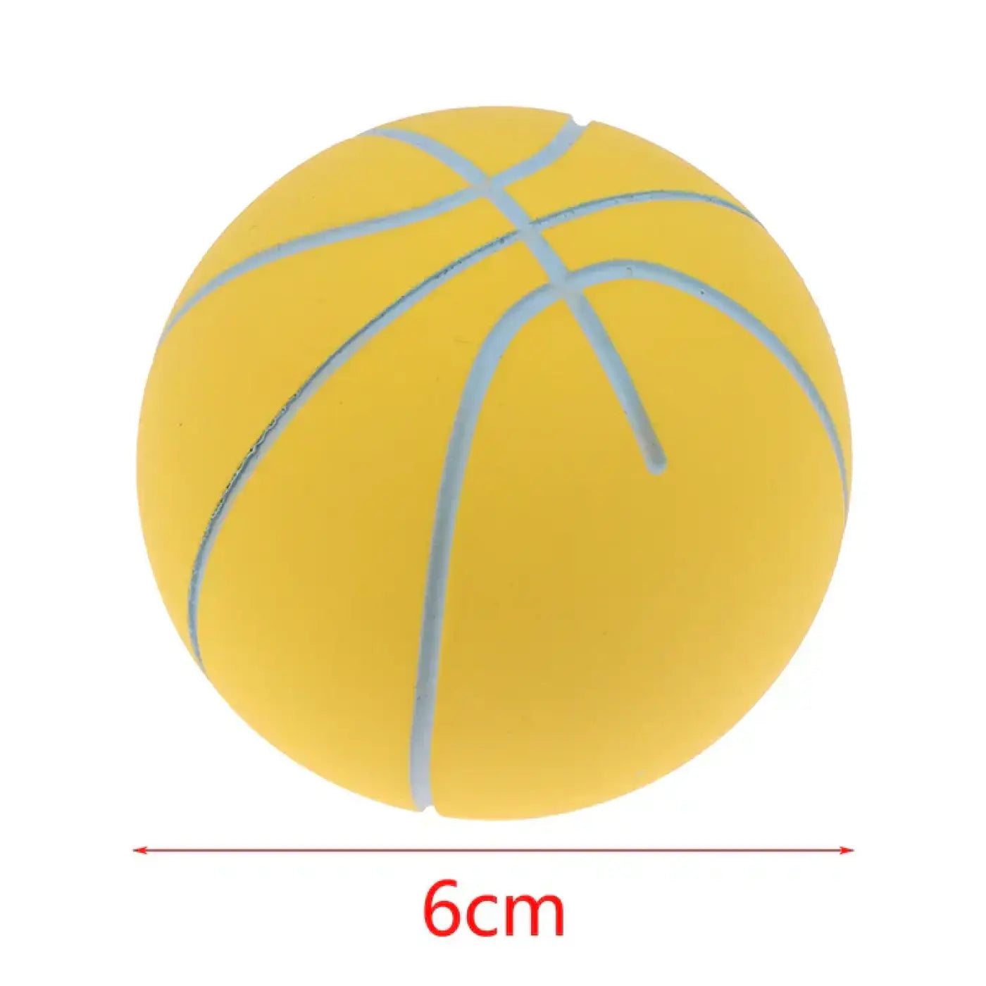 The Ball Depot bouncy ball: 6CM High Elastic Mini Rubber Basketball