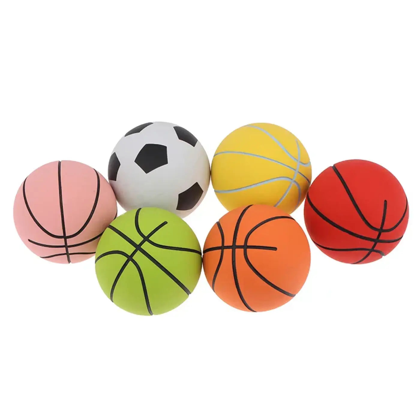 The Ball Depot bouncy ball: 6CM High Elastic Mini Rubber Basketball