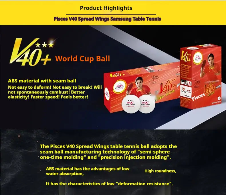 Entertainment Table Tennis Ball For New Material Training