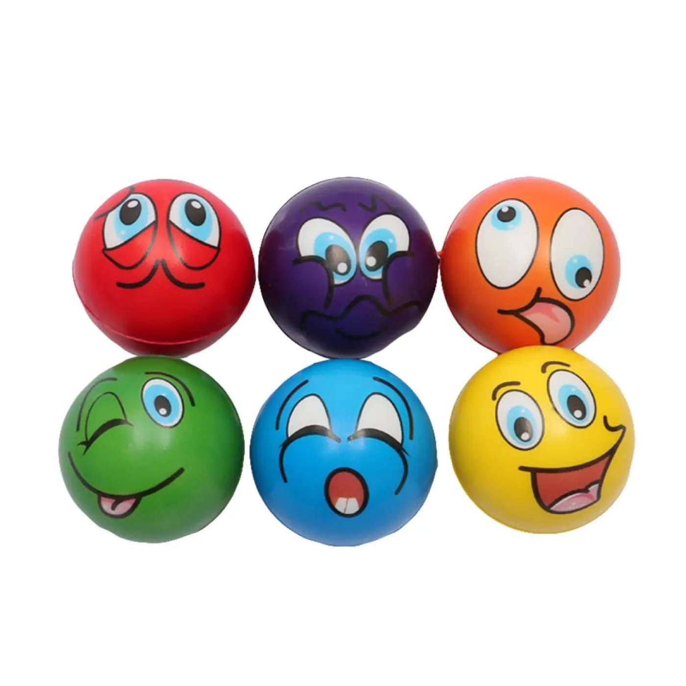 The Ball Depot novelty ball: 6pc Sponge vent ball