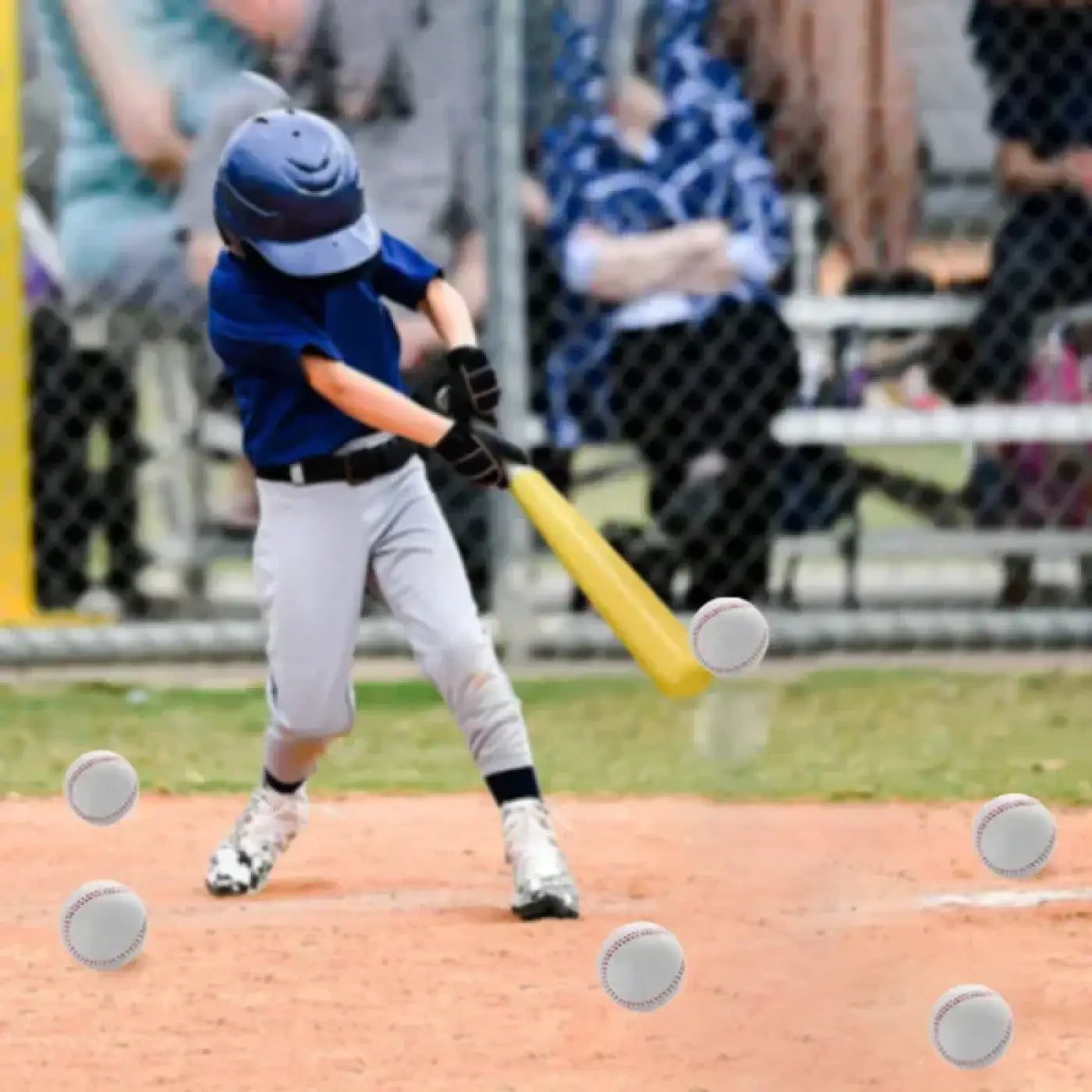 The Ball Depot softball: 6pcs PU Soft baseball