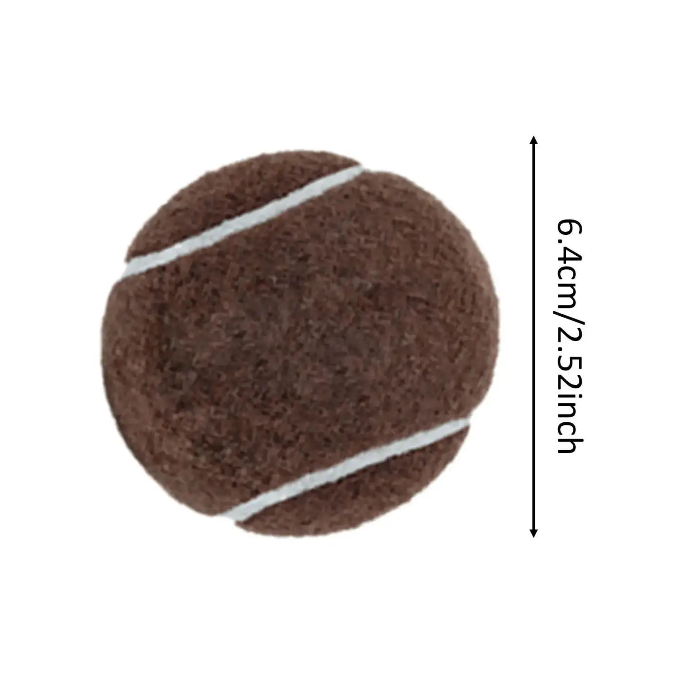 The Ball Depot : 6x Tennis Balls Training Balls Practicing Dogs Toy Professional 2.52" Dia for