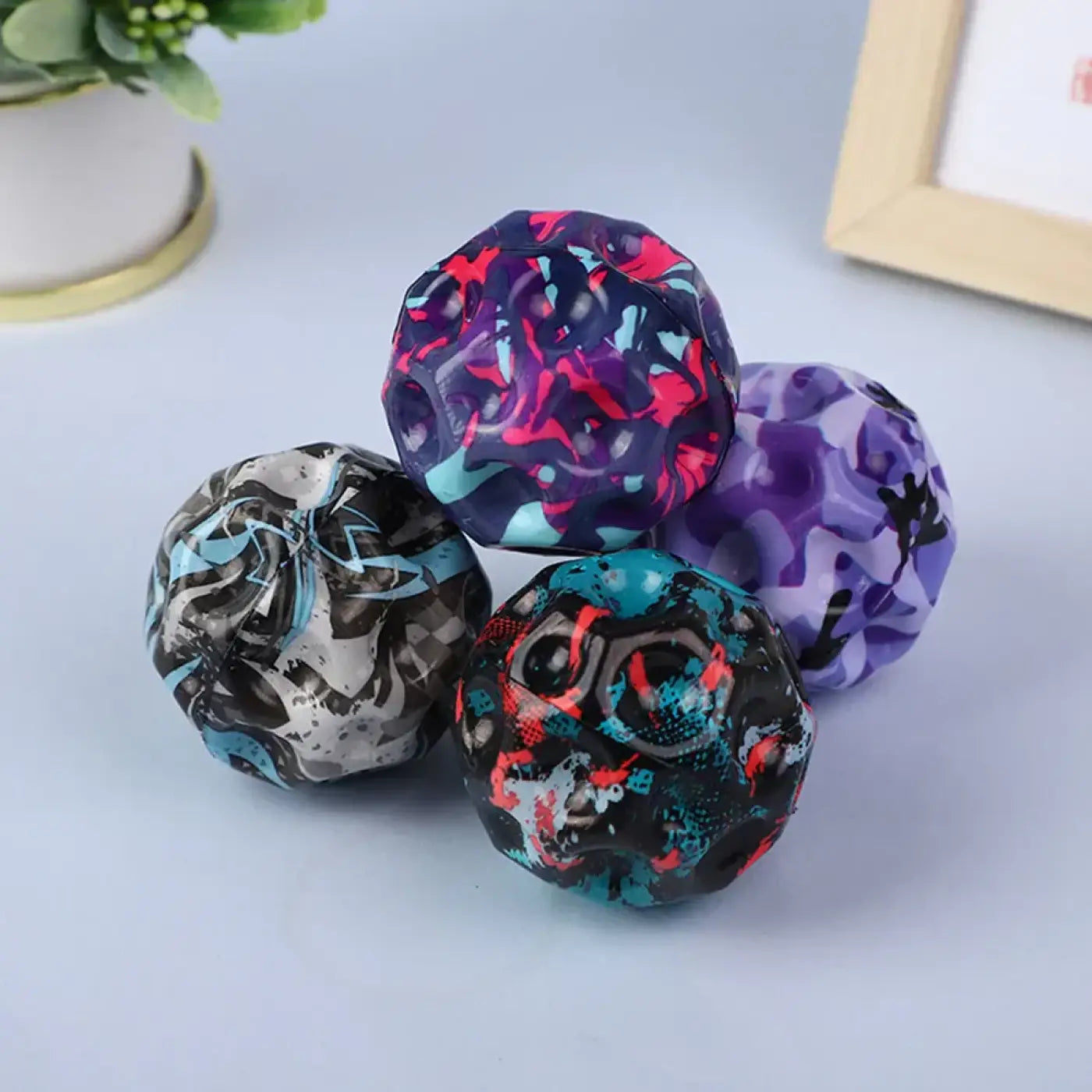 The Ball Depot bounce ball: 7cm Hole Ball Soft Bouncy Ball
