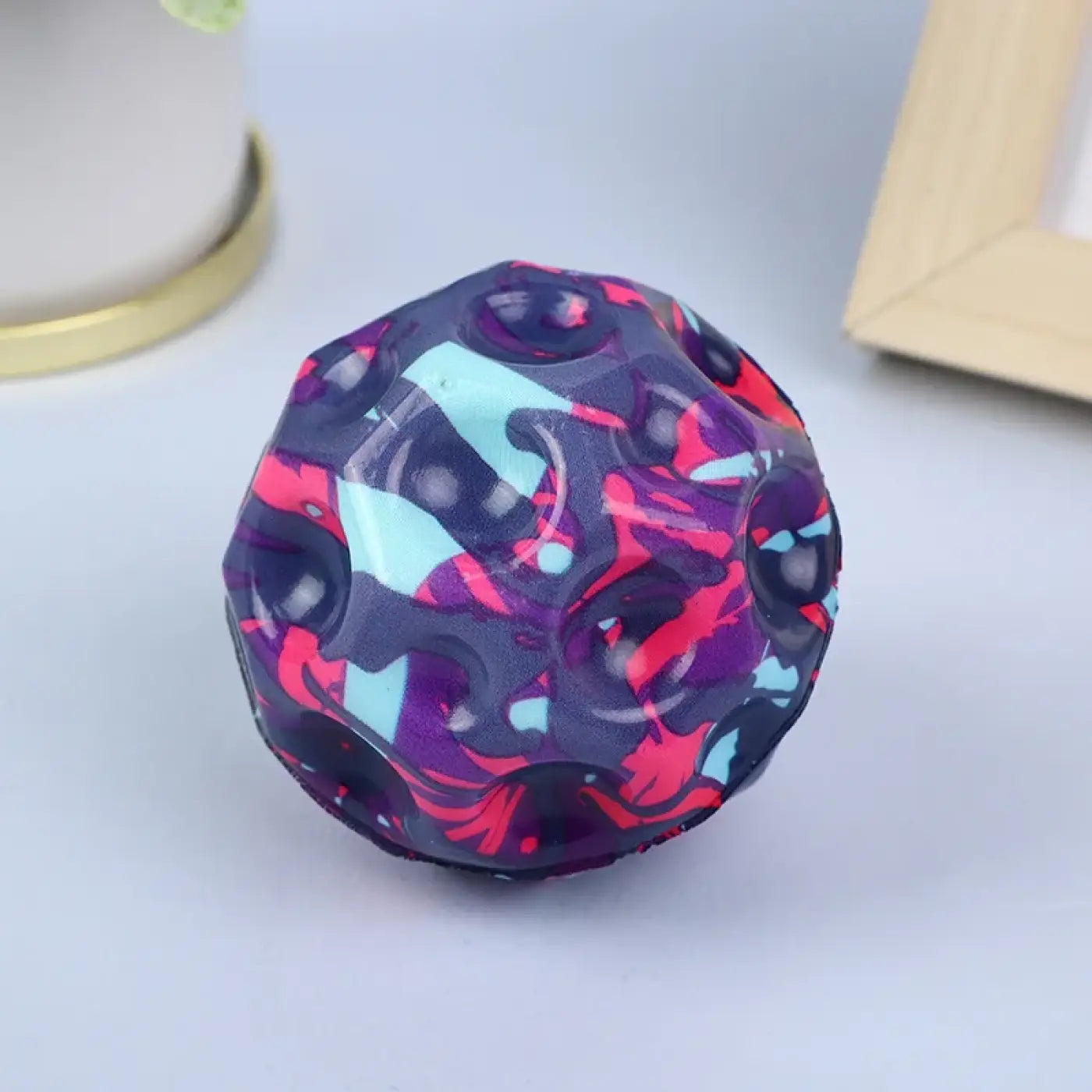The Ball Depot bounce ball: 7cm Hole Ball Soft Bouncy Ball