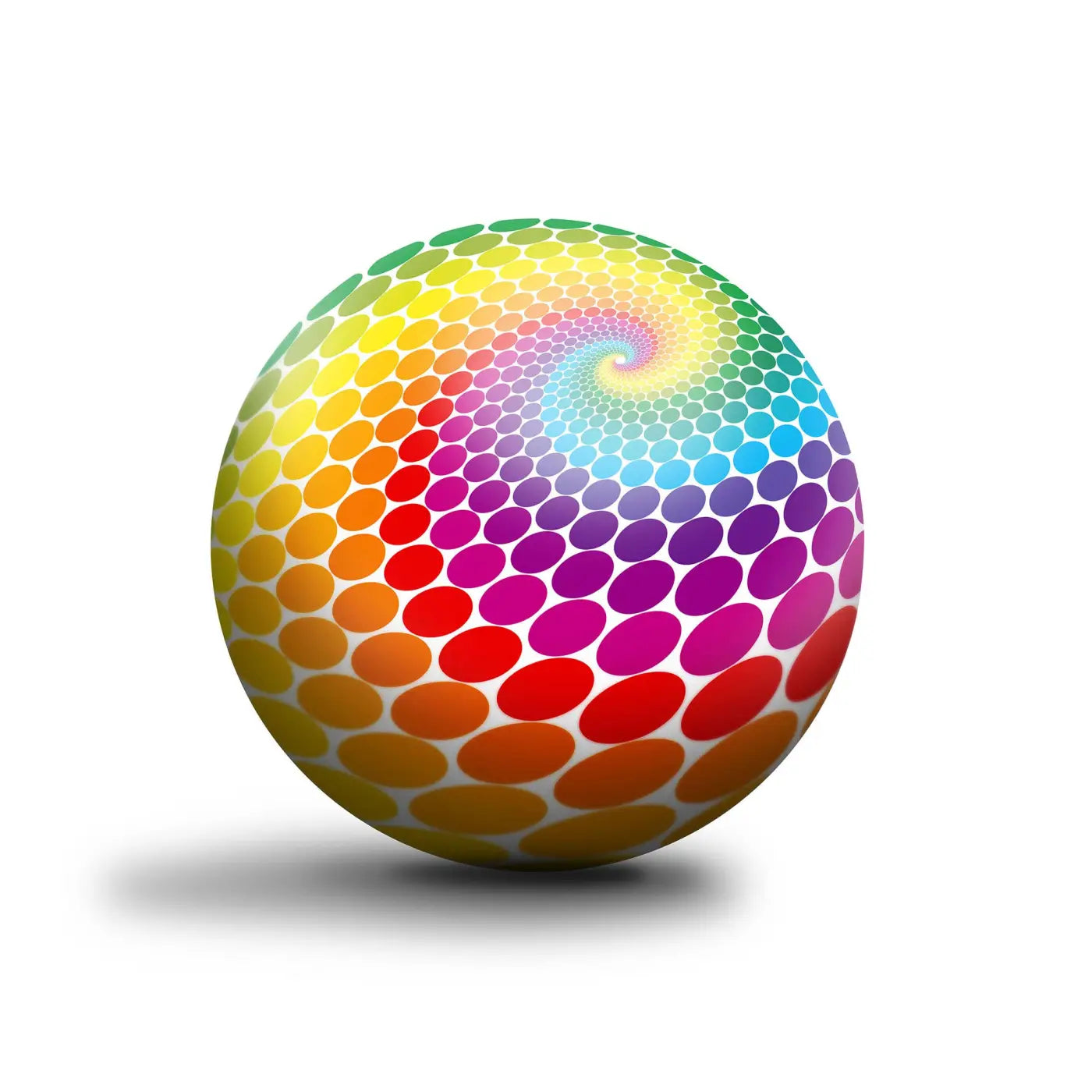 New Bounce playground ball: 8.5'' Multi Color Dotted Bouncy Playground Ball