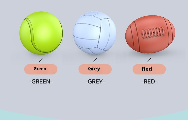 Silicone Manhattan Grip Training Baby Touch Perception Ball