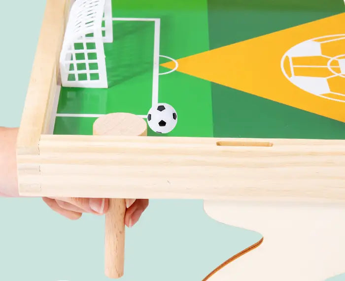 Wooden Tabletop Football Children’s Soccer Game