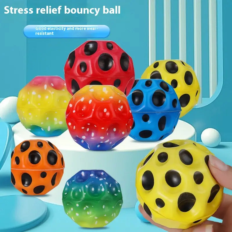 Elastic Band Wrist Holed Decompression Balls