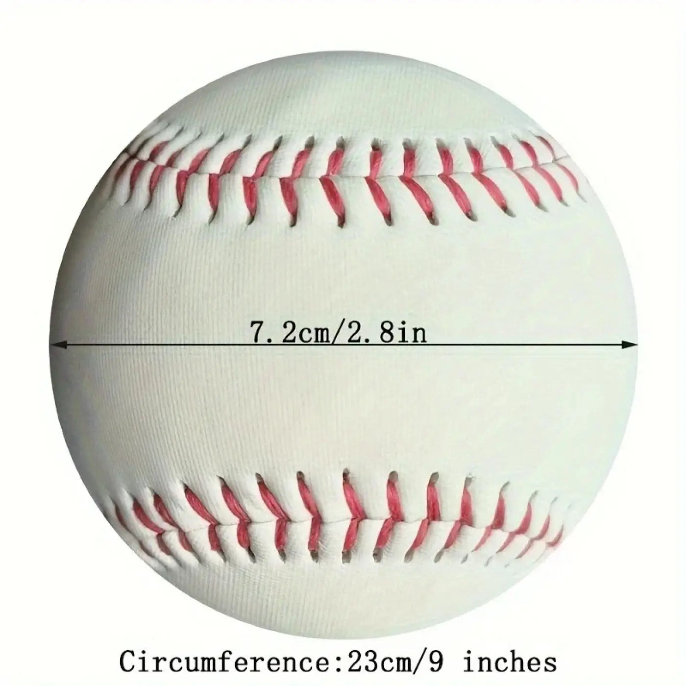 The Ball Depot baseball: 9 Inch PVC Luminous Baseball,