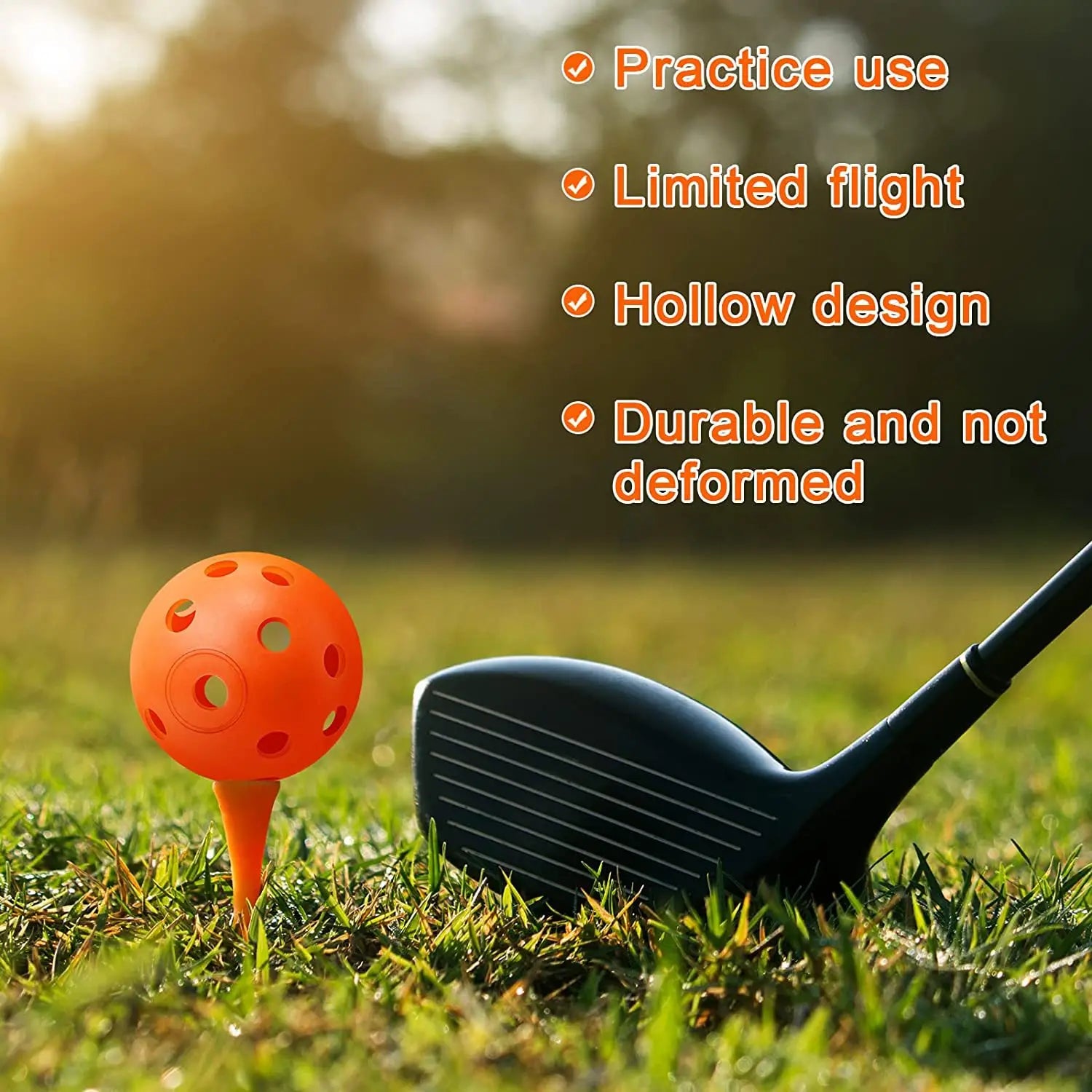 26-hole Multi-color Golf Practice Ball product image 10