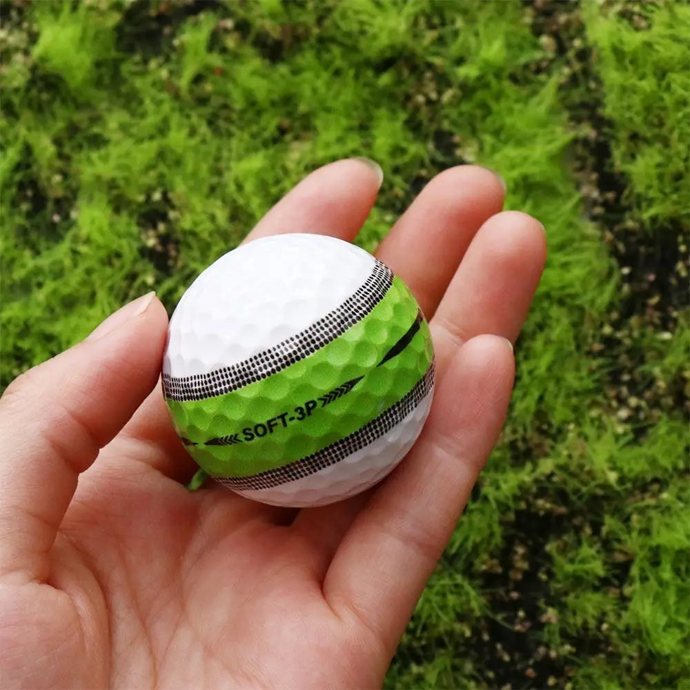 360 ° Aiming Golf Balls Three Layer Purple Golf Three Layer Ball Sky Blue Dark Blue Super Long Distance Golf Ball