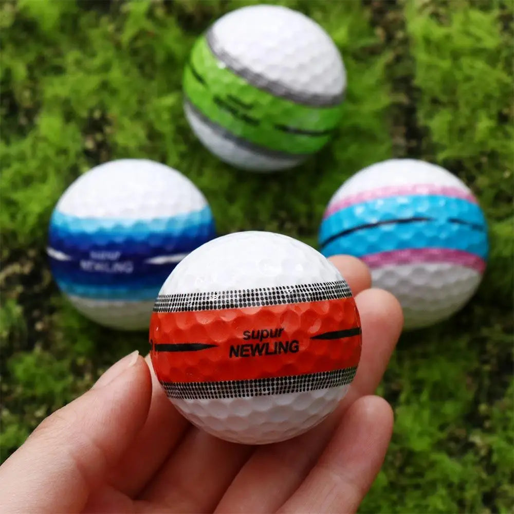 360 ° Aiming Golf Balls Three Layer Purple Golf Three Layer Ball Sky Blue Dark Blue Super Long Distance Golf Ball