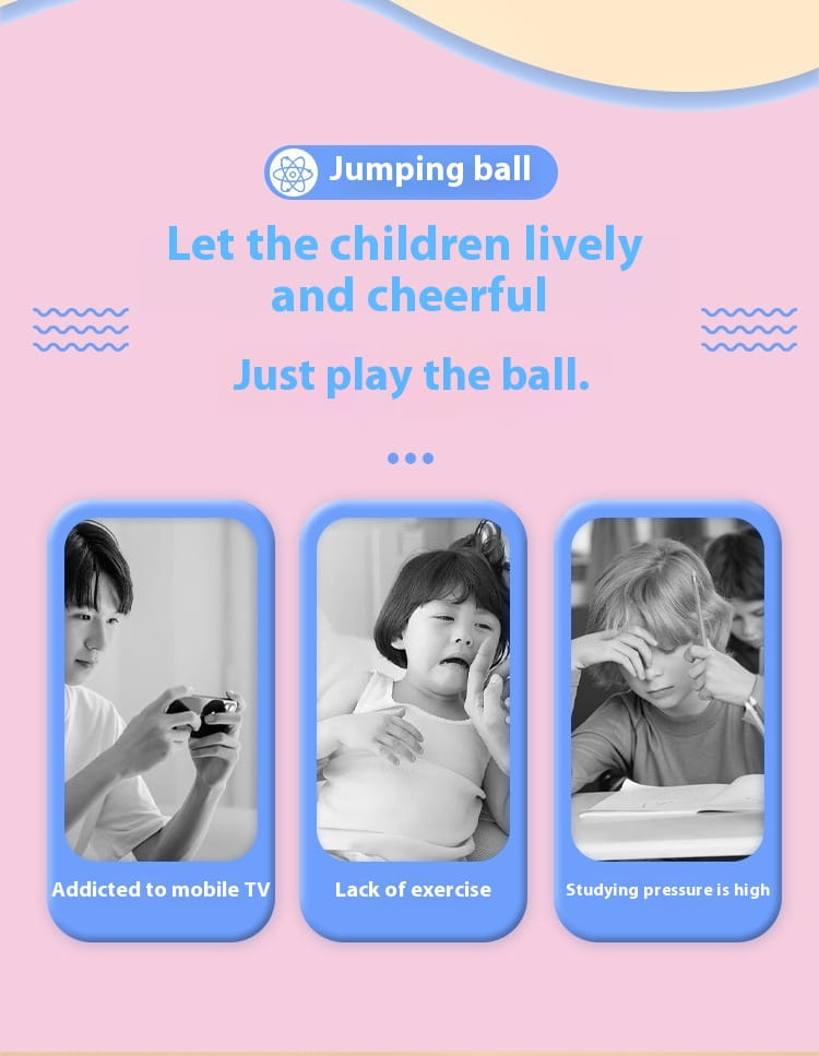 Light-emitting Children’s Tether Jumping Ball