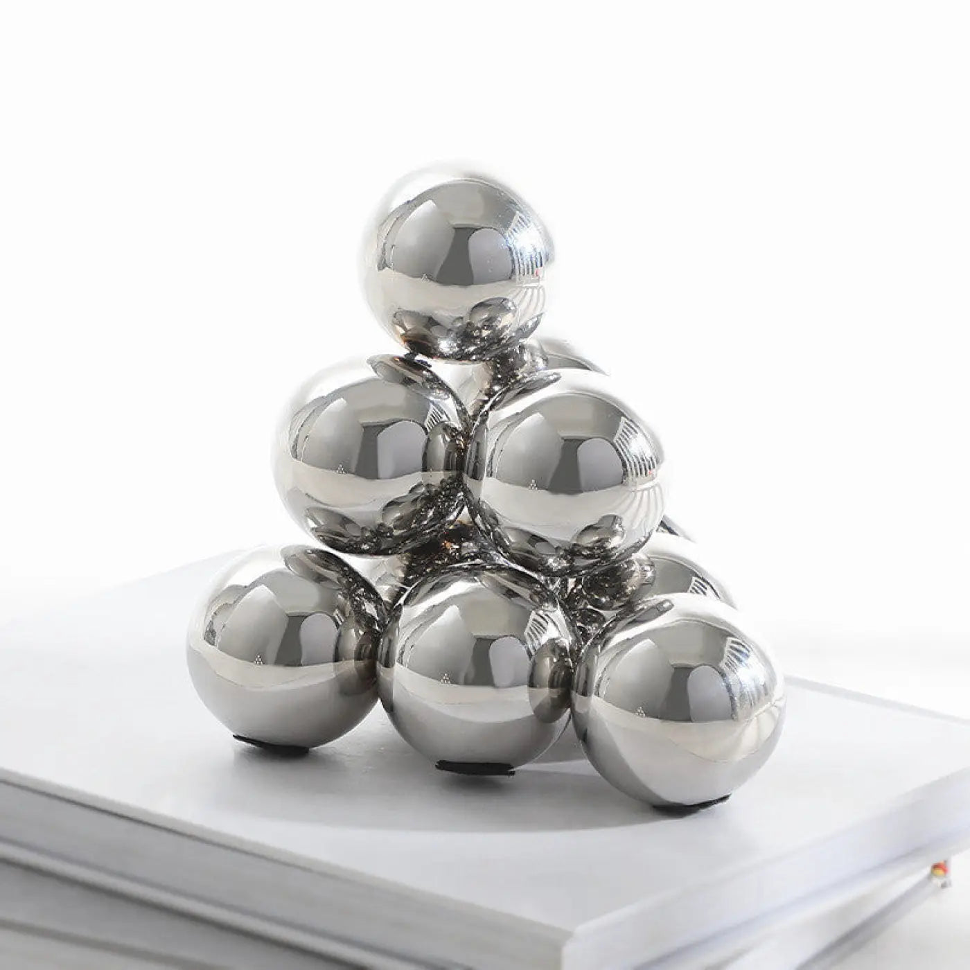 The Ball Depot Accessories: Abstract Stainless Steel Ball ornaments