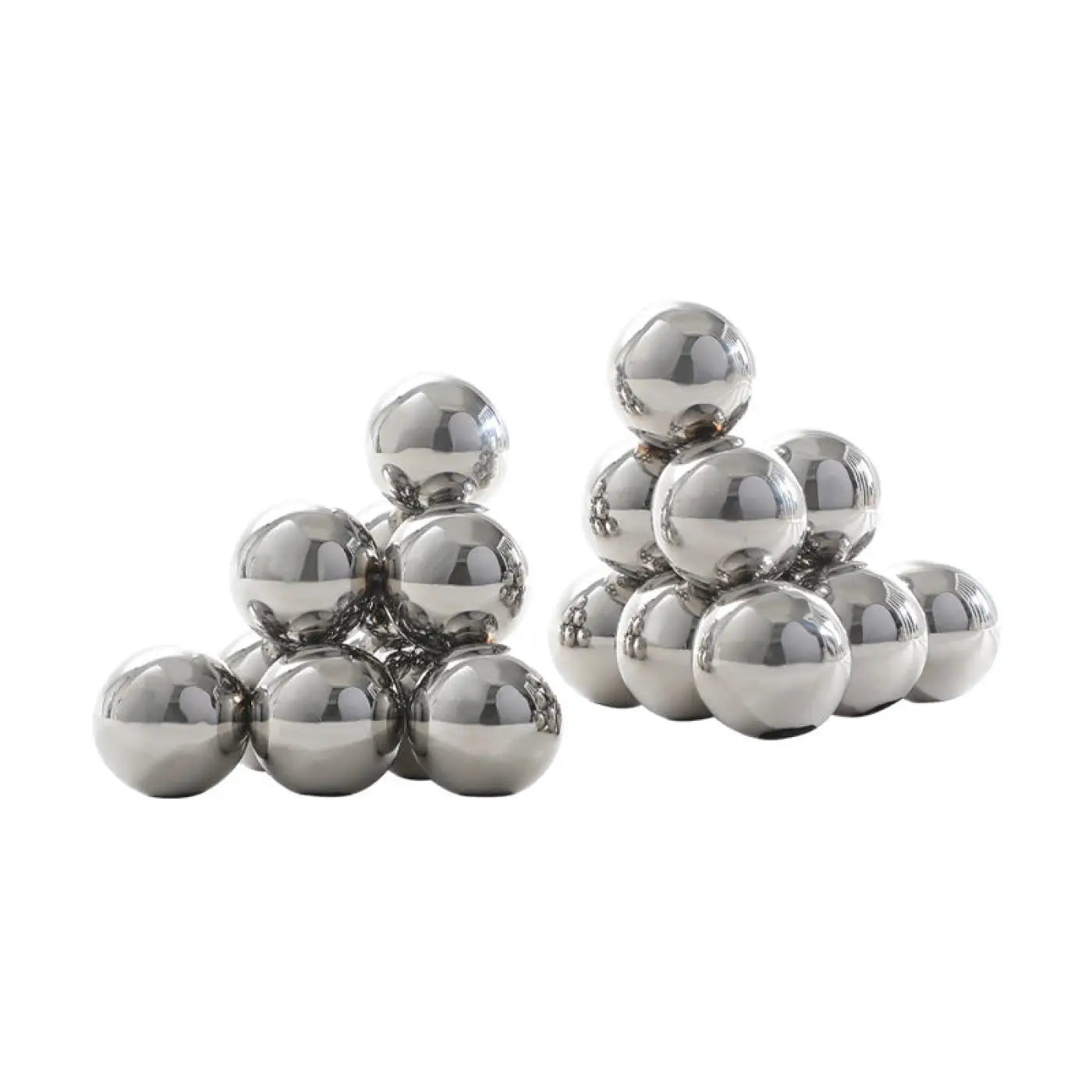 The Ball Depot Accessories: Abstract Stainless Steel Ball ornaments