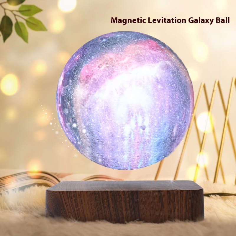 Magnetic Levitation Galaxy Ball Small Night Lamp
